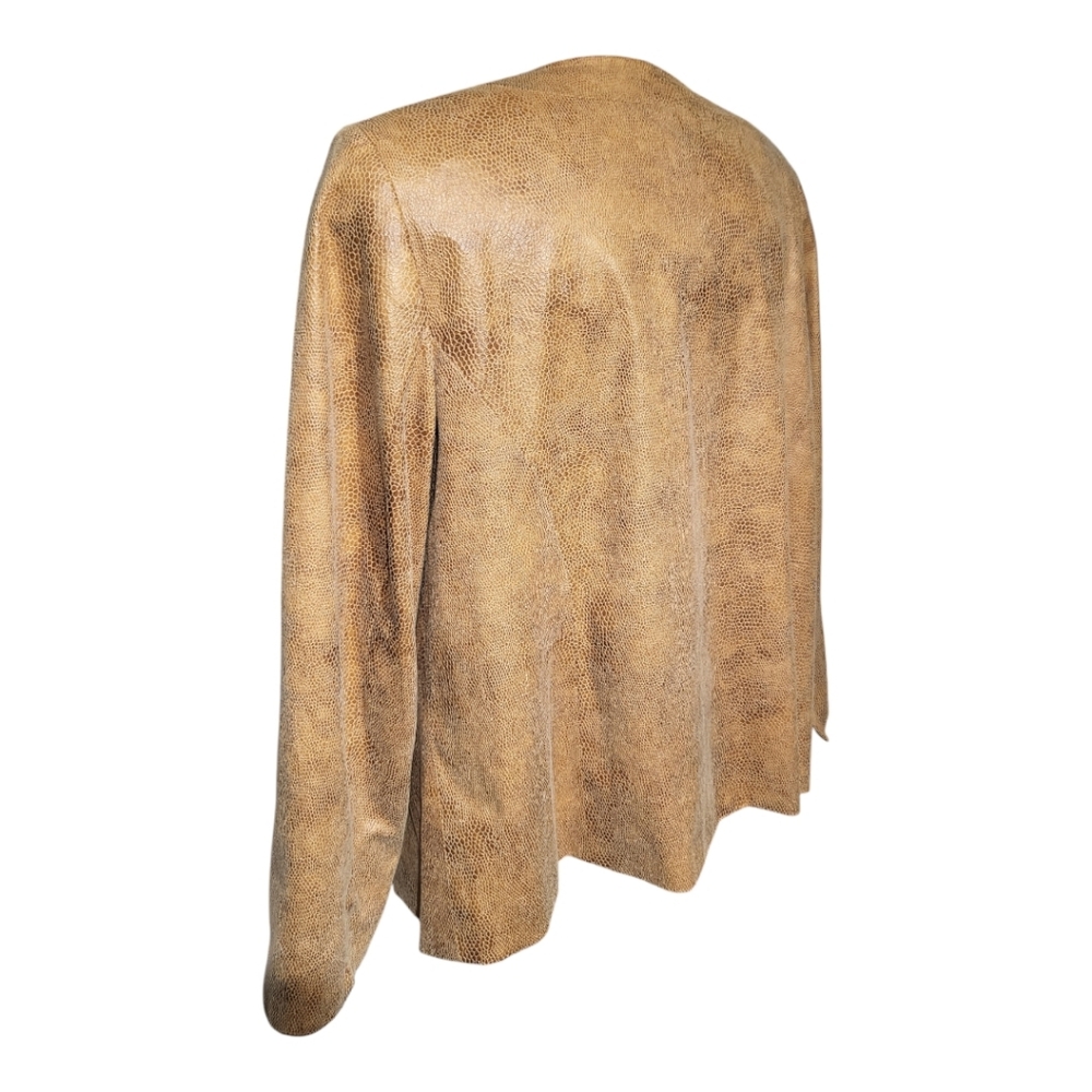 Subtle Animal Print Light Jacket - Picture 2 of 7